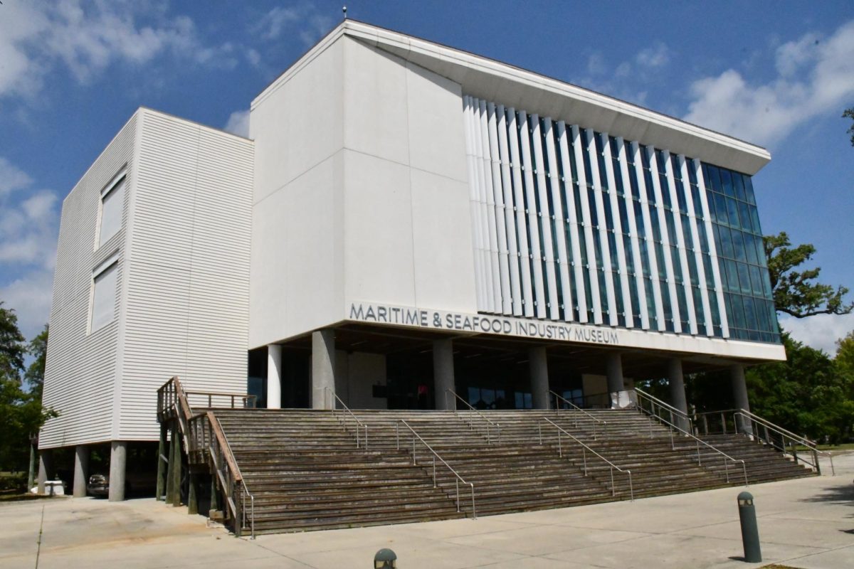 The exterior of the Maritime and Seafood Industry Museum in Biloxi.